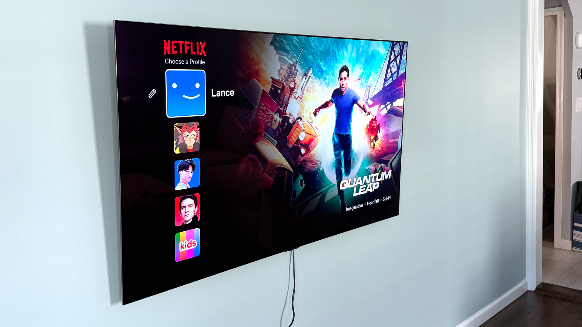 Hang Smart LG C5 OLED install